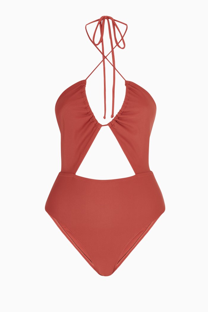 

Giorgio Mayo One Piece Swimsuit, Red