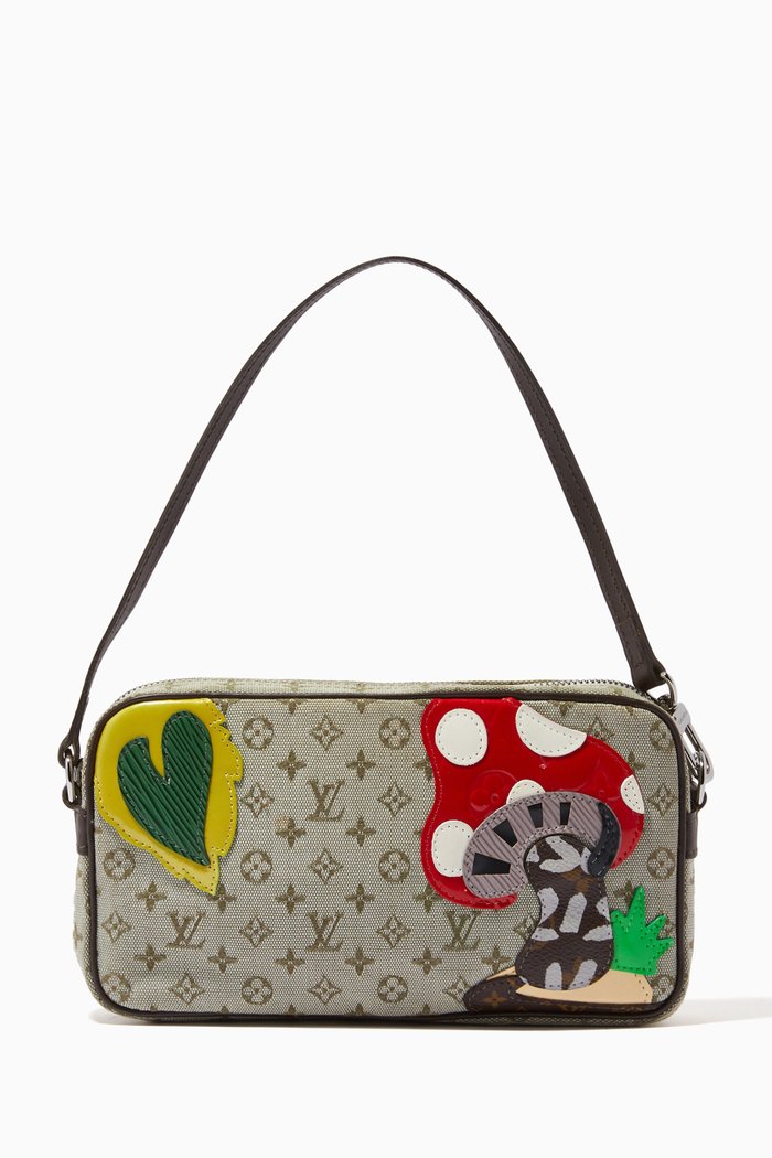 

Marc Jacobs for Louis Vuitton Mushroom Pochette Bag in Monogram Canvas, Multicolour