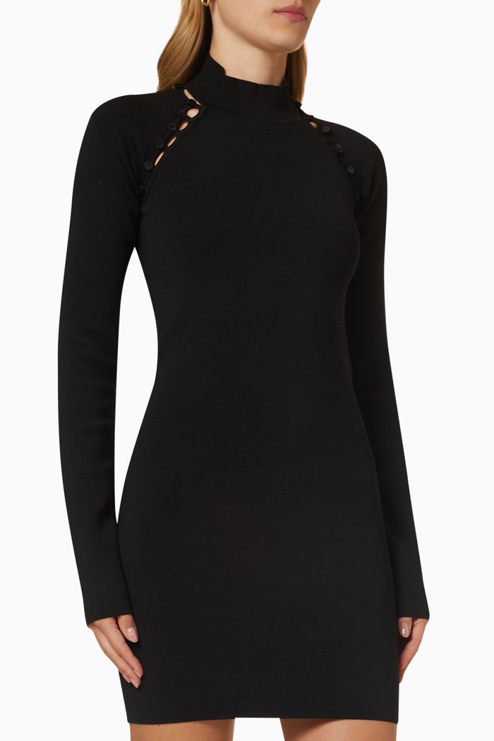 

Ilona Mini Dress, Black