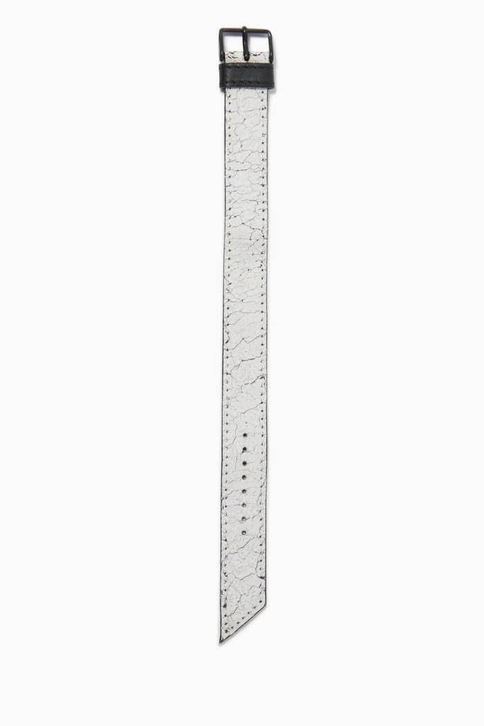 

Watch Strap in Leather, White