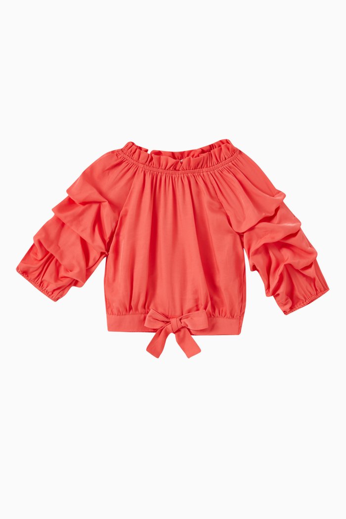 

Joyce Top in Rayon Blend, Red