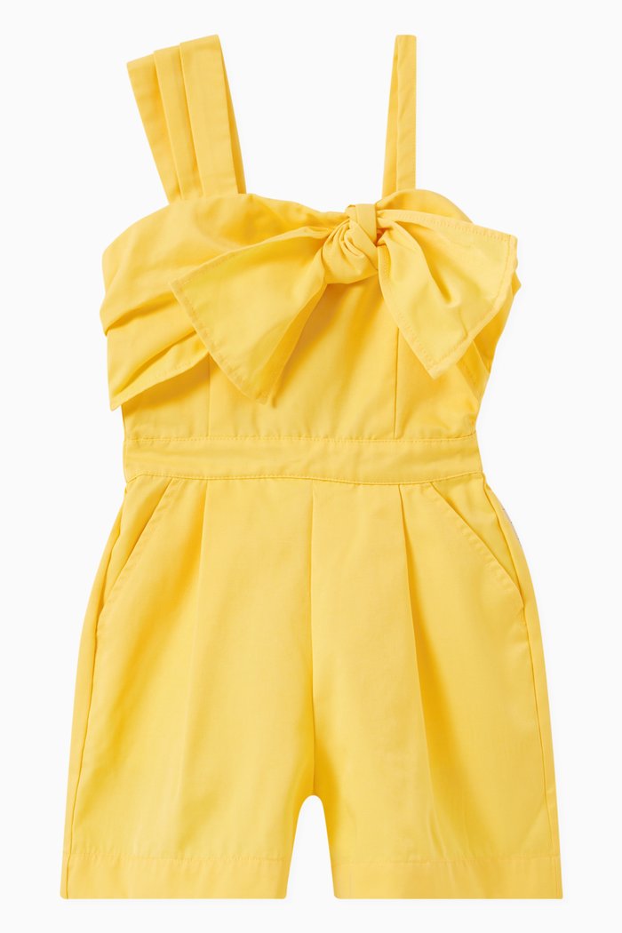 

Bow Romper, Yellow