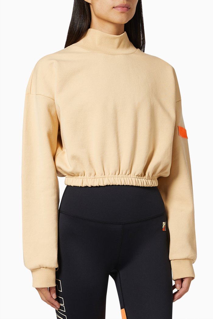 

Backswing Sweater in Organic Cotton, Neutral