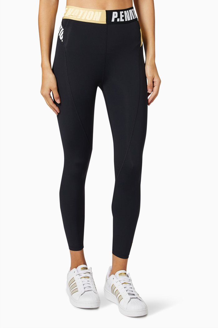 

Backswing Leggings in Recycled Nylon, Black