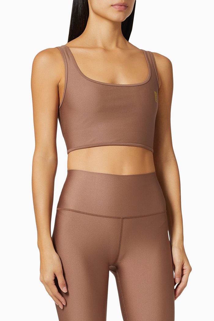 

All Around Sports Bra in Recycled Polyester, Neutral