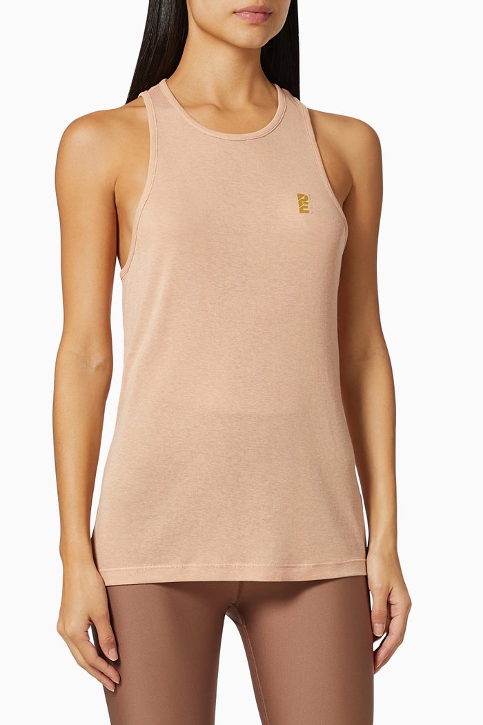 

Full Time Tank Top in Organic Cotton, Neutral
