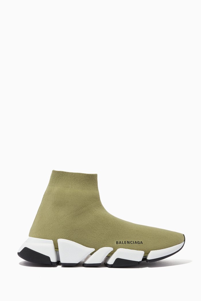 Speed 2.0 Sneakers in Technical Knit, Brown
