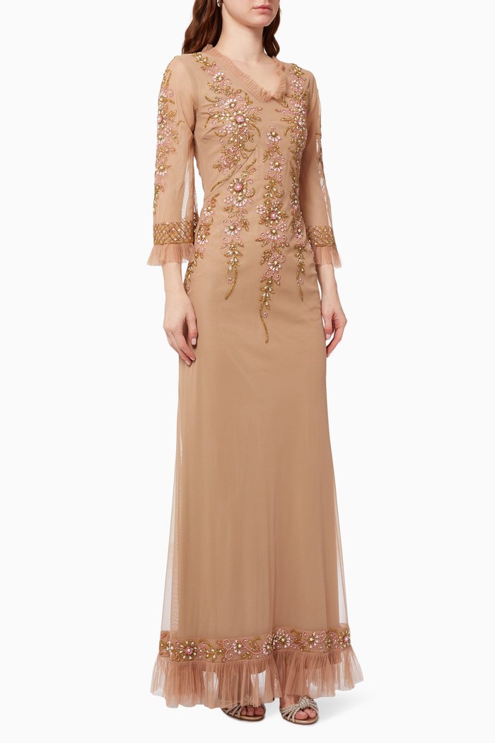

Embellished Gown, Pink