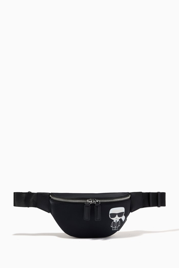 

K/Ikonik Belt Bag in Nylon, Black