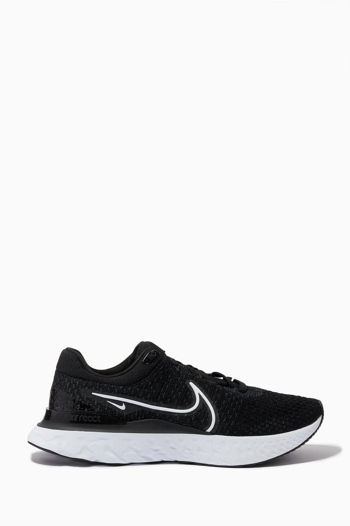 

React Infinity Run Sneakers, Black