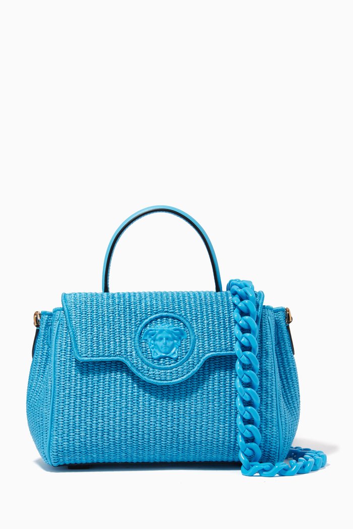 

La Medusa Top Handle Bag, Blue