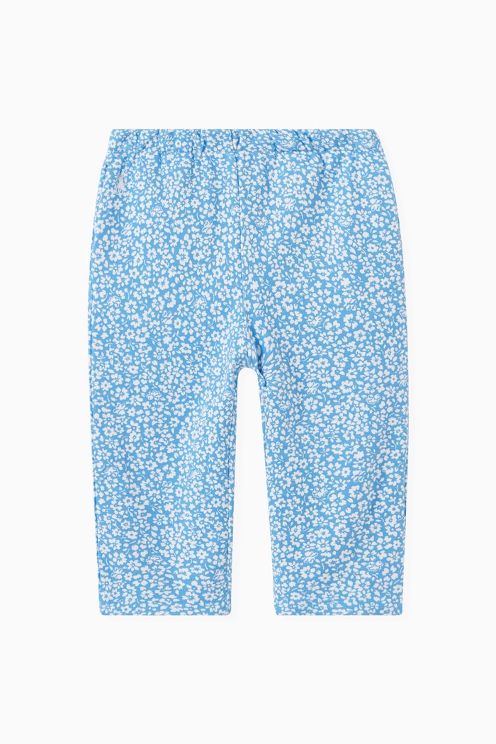 

Reversible Leggings in Jersey, Blue