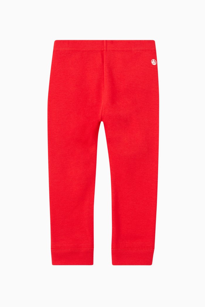 

Baby's Leggings in Organic Cotton, Red