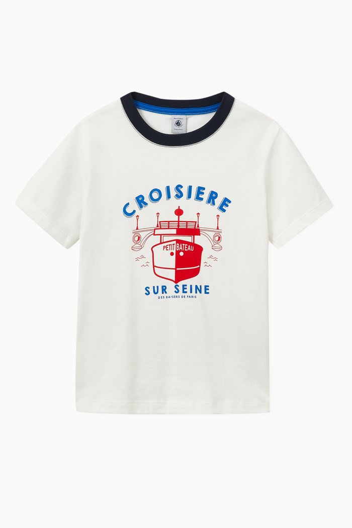 

Short Sleeve T-Shirt in Cotton, White