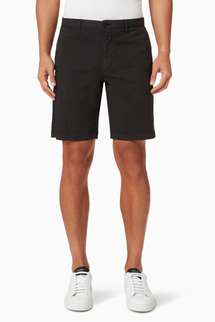 

Zaine Shorts in Organic Cotton, Black