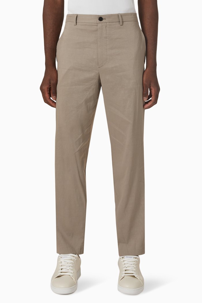 

Curtis Pant in Linen, Neutral