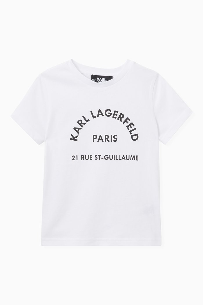 

21 Rue St. Guillaume T-shirt in Cotton Jersey, White
