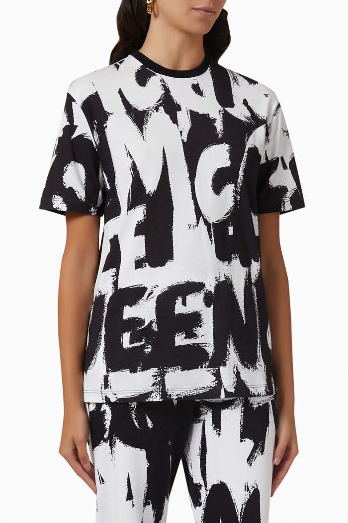 

Graffiti T-shirt in Jersey, Multicolour