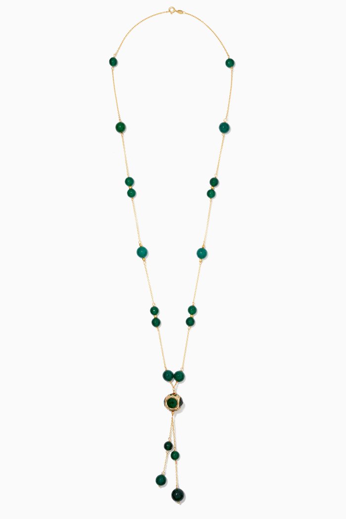 

Alaf Tassel Necklace in 18kt Gold Plated Sterling Silver