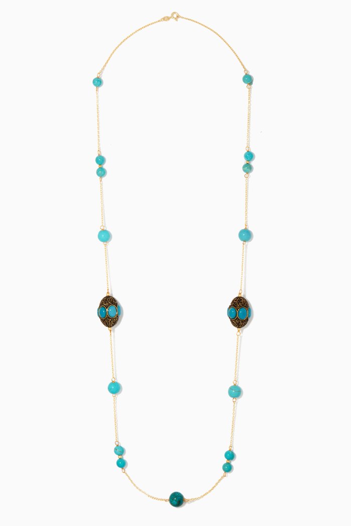 

Faiza Necklace in 18kt Gold Plated Sterling Silver
