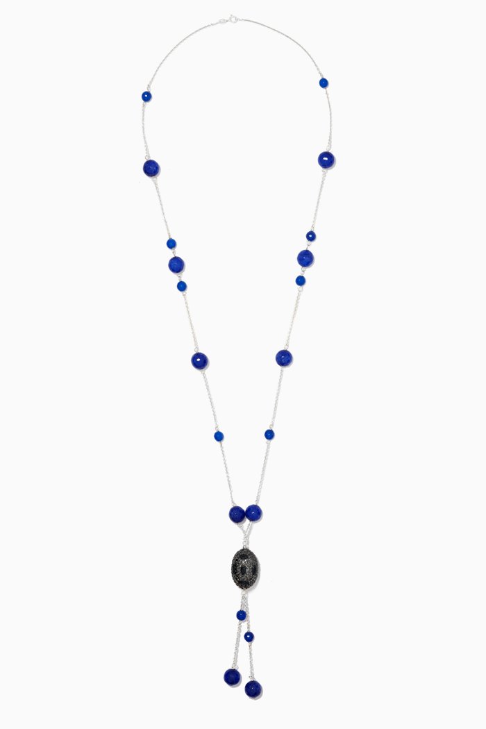 

Yusra Tassel Necklace in Sterling Silver
