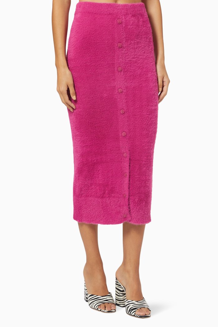 

Edith Knit Skirt, Pink
