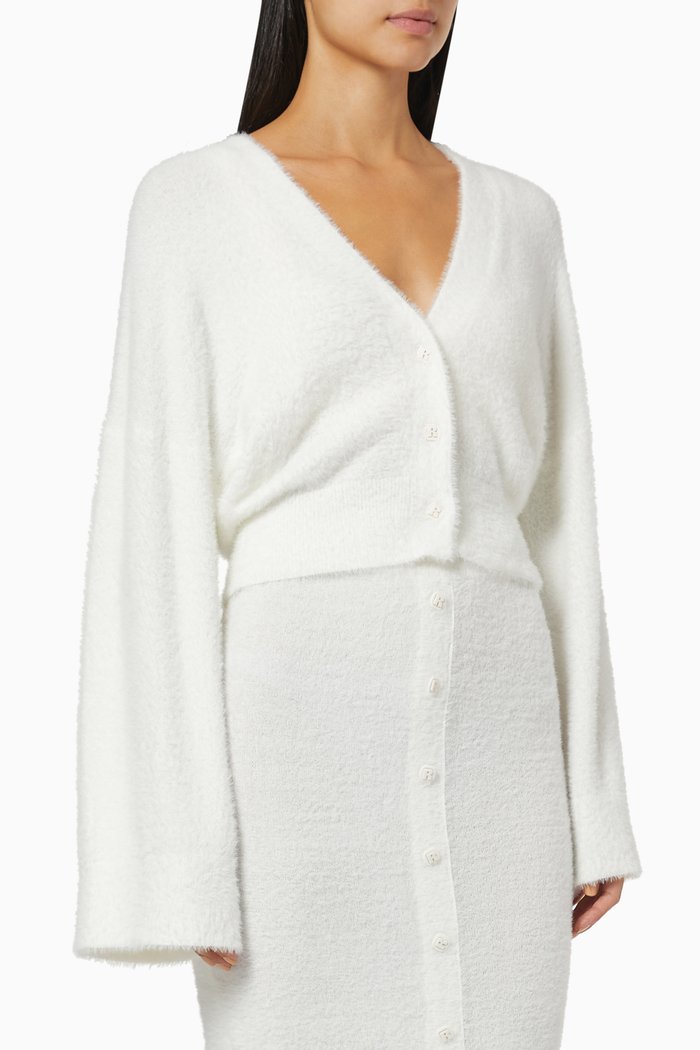 

Kristinia Knit Cardigan, White