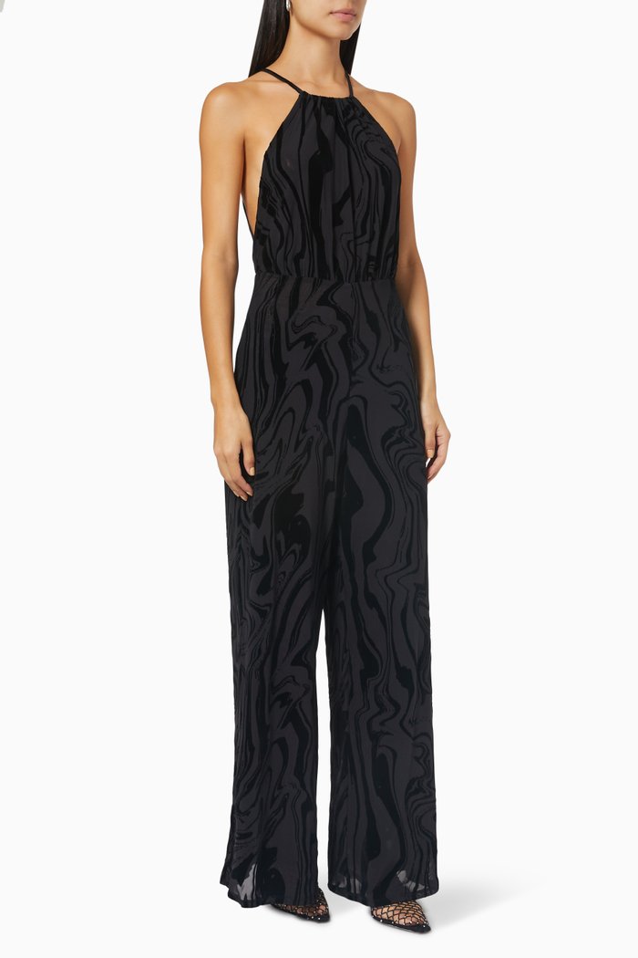 

Stella Halter Jumpsuit, Black