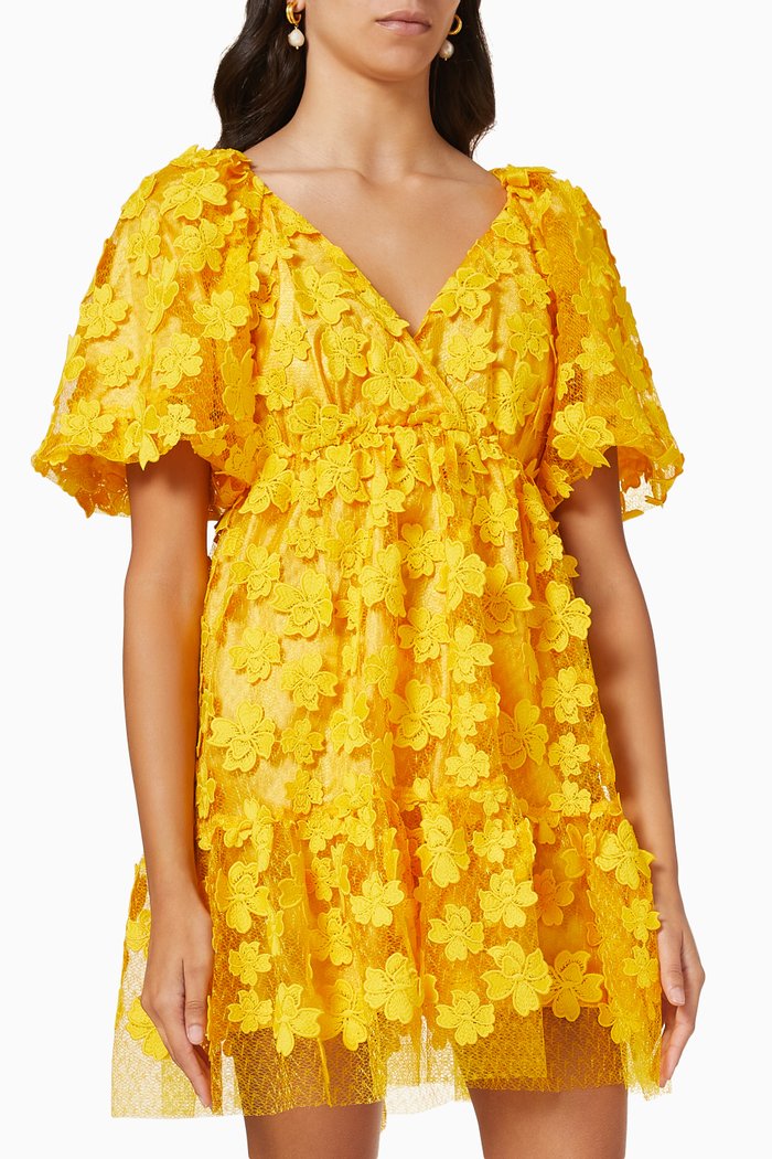 Lola Midi Dress, Yellow