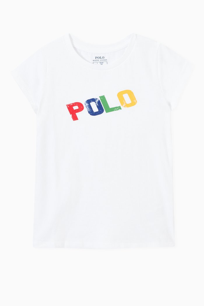 

Big Multi Pony T-Shirt, White