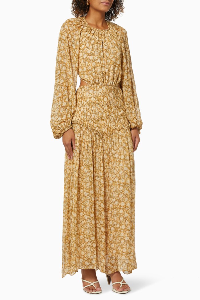 

Julia Backless Dress, Brown