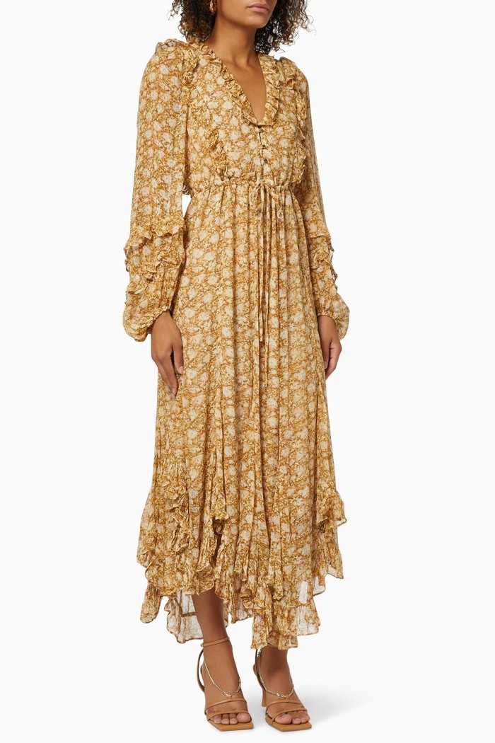 

Julia Godet Dress, Brown