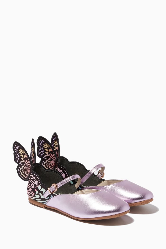 

Chiara Butterfly Ballerina Flats, Pink