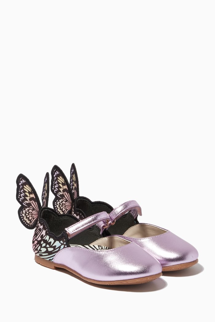 

Chiara Butterfly Ballerina Flats, Pink