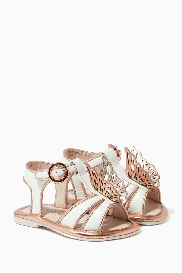 

Celeste Sandals in Leather, White