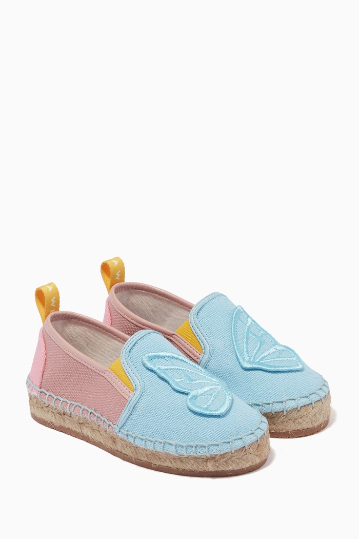 

Butterfly Wings Espadrille Flats, Multicolour