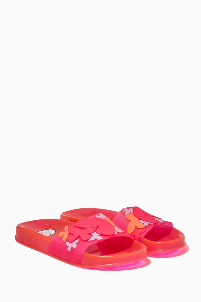 

Butterfly Jelly Slides, Pink