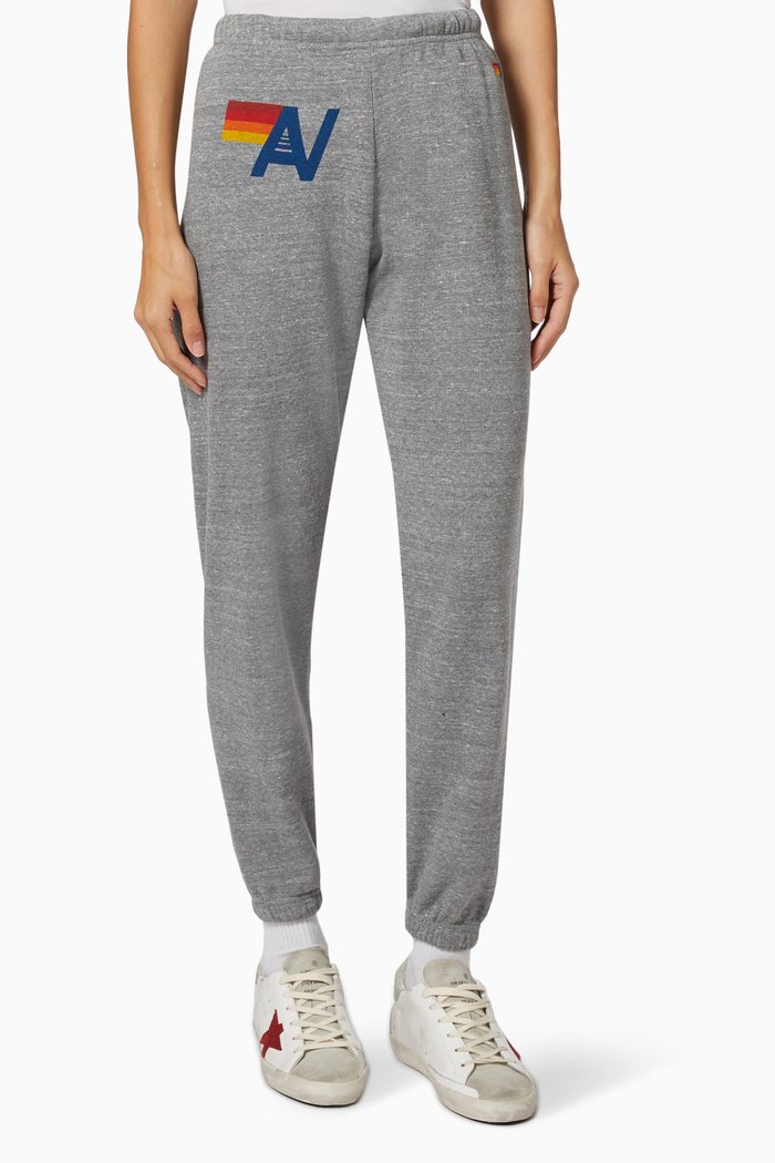 

Logo Sweatpants in Cotton Jersey, Grey