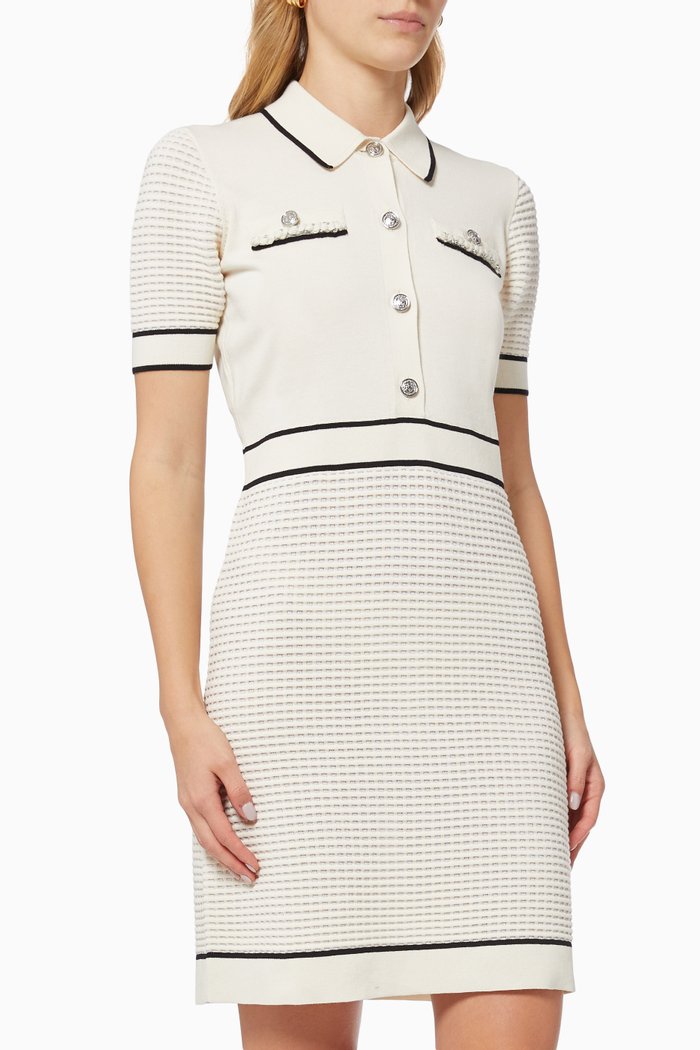 

Aller Dress in Cotton Jersey, White