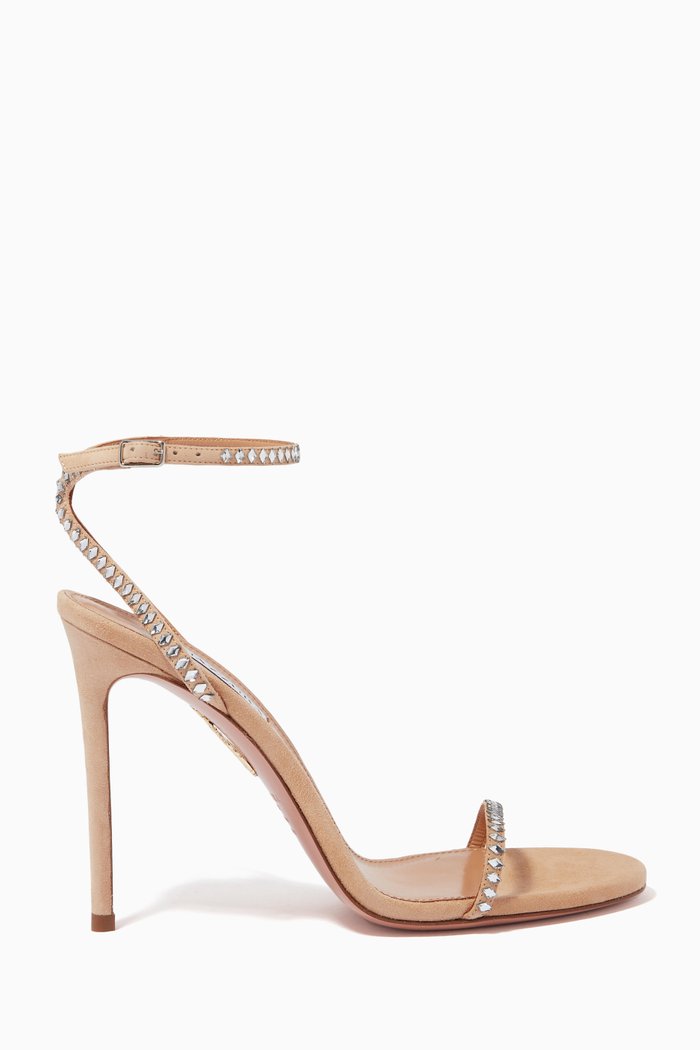 

Olie Sandals in Leather, Neutral