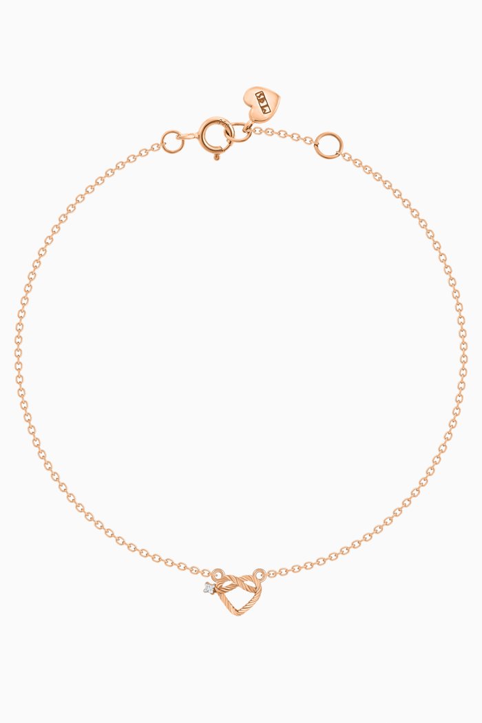 

Mini Promise Diamond Bracelet in 18kt Yellow Gold
