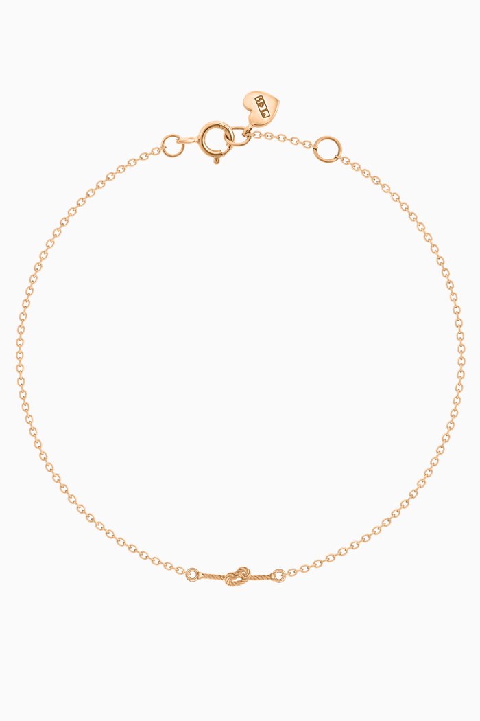 

Mini Knot Bracelet in 18kt Yellow Gold