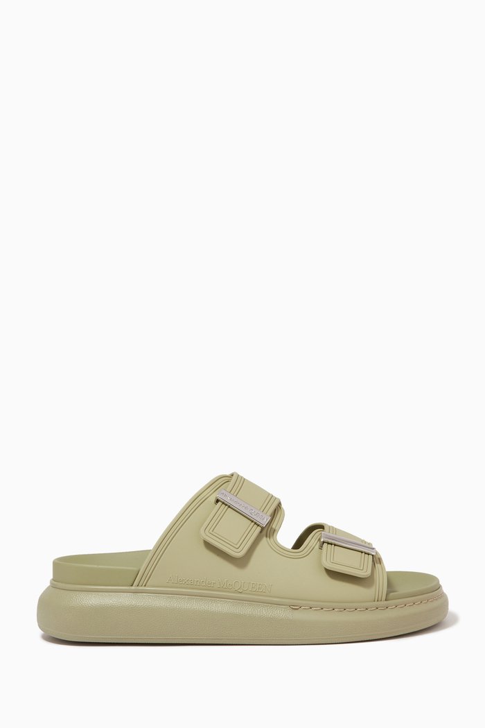 

Hybrid Slides in Rubber, Green