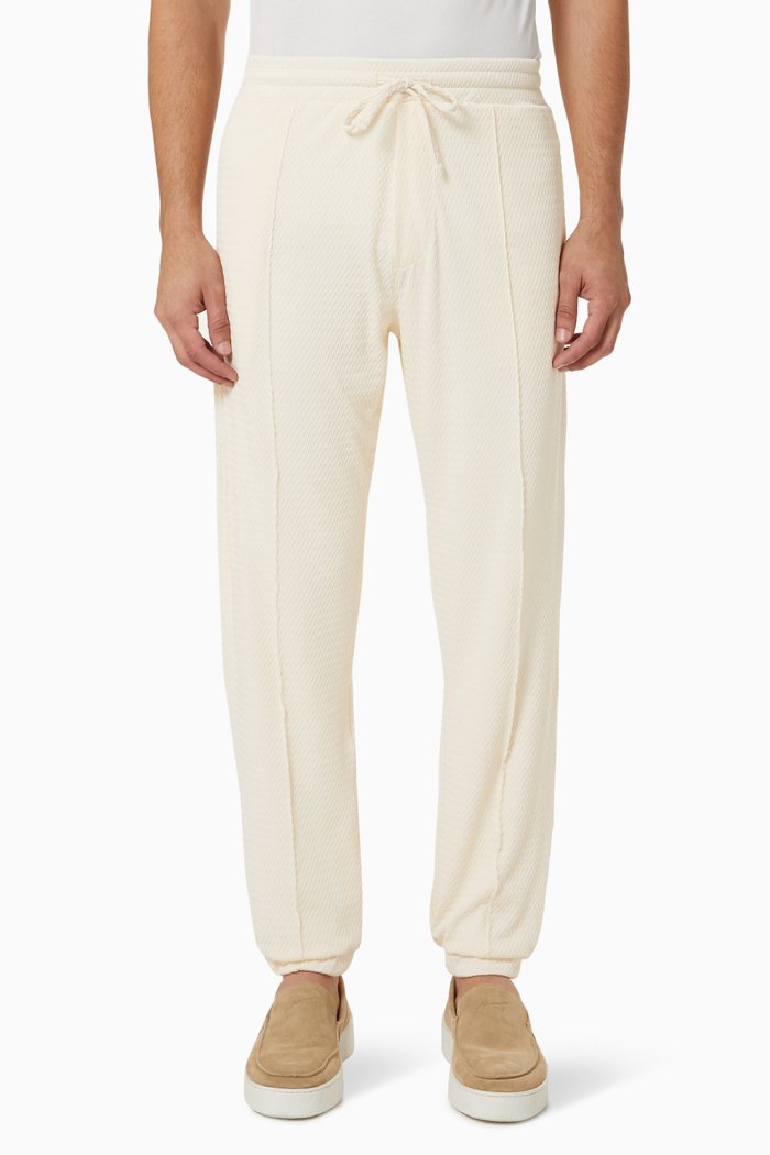 

Marshall Pants in Textured Nylon, White