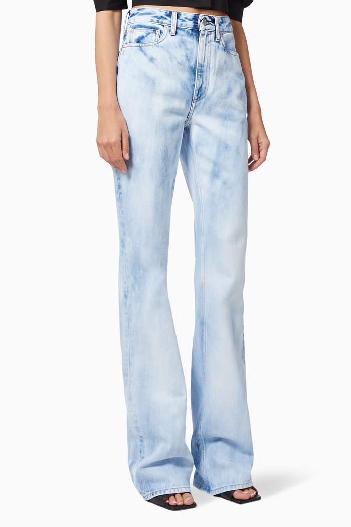 

Flared Leg Jeans, Blue