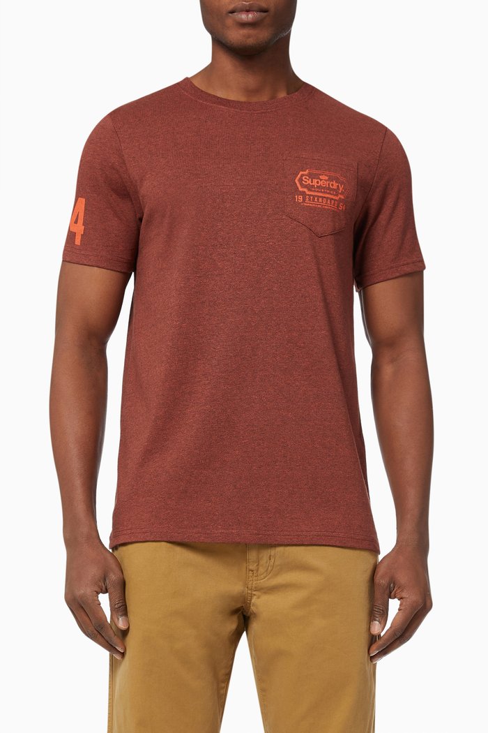 

Logo T-shirt in Jersey, Red