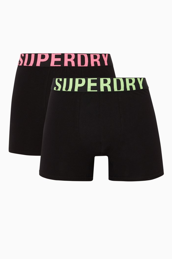 

Boxer in Organic Cotton, Set of 2, Black
