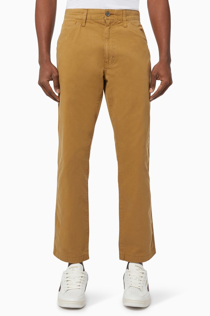 

Carpenter Pants in Organic Cotton, Brown