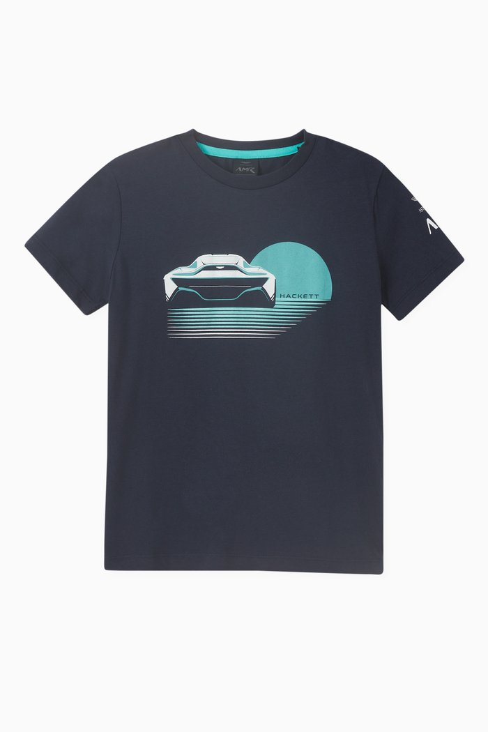 

Logo T-Shirt in Cotton, Blue
