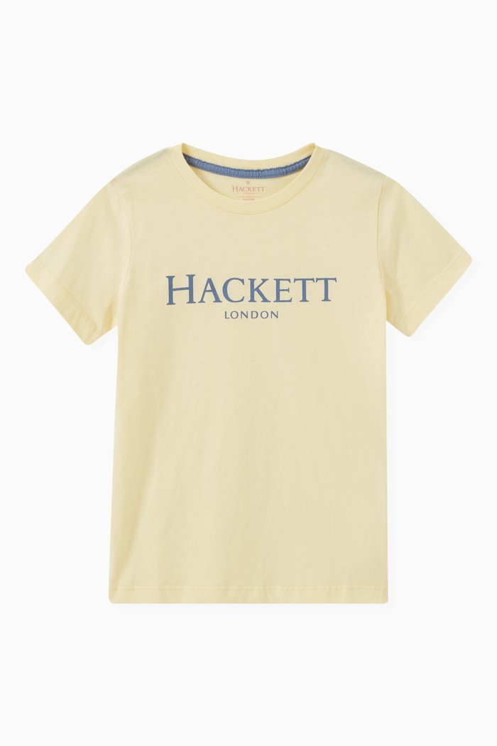 

T-Shirt in Cotton Jersey, Yellow